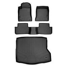 Load image into Gallery viewer, SMARTLINER Custom Fit Floor Mats 2 Rows and Cargo Liner Set Black Compatible With 2014-2019 Mercedes Benz CLA (SA0255/B0255/D0255)