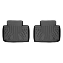 Load image into Gallery viewer, SMARTLINER Custom Fit Floor Mats 2nd Row Liner Black Compatible With 2014-2021 Lexus IS Sedan Rear Wheel Drive Only (SB0138)