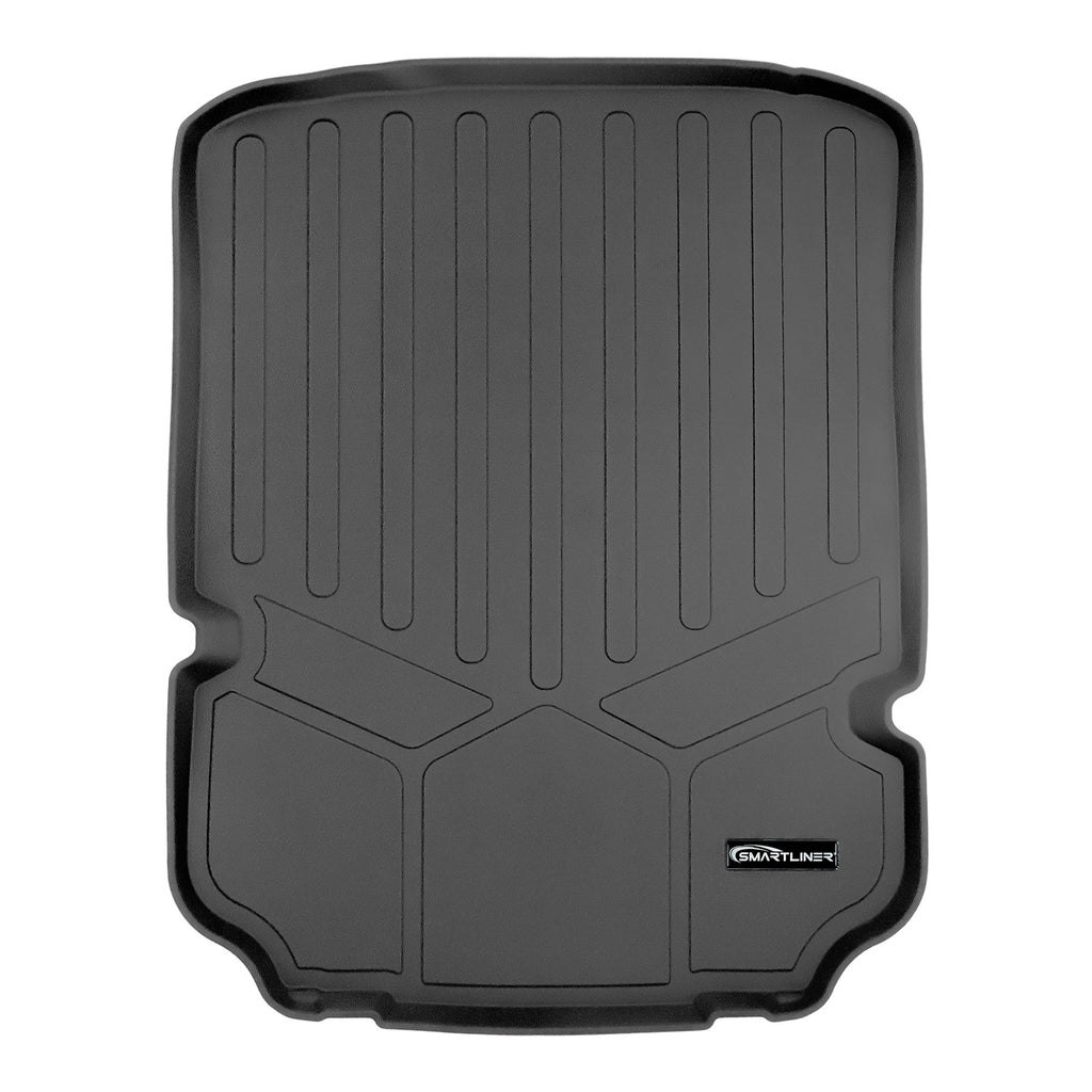 SMARTLINER All Weather Custom Fit Cargo Liner Floor Mat Black Compatible With 2016-2024 Chevrolet Camaro Coupe (SD0399)