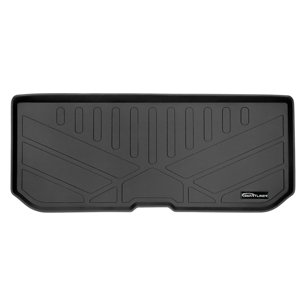 SMARTLINER Cargo Trunk Liner Floor Mat Behind 3rd Row Black Compatible With 16-20 Honda Pilot (SE0200)