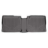 SMARTLINER Custom Fit Floor Mats 2nd Row Liner Grey Compatible With 2010-2017 Chevrolet Equinox / GMC Terrain (SB2070)