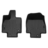 SMARTLINER Custom Fit All Weather Protection Black 1st Row Floor Mat Liner Set Compatible With 2024 Toyota Grand Highlander (SA0719)