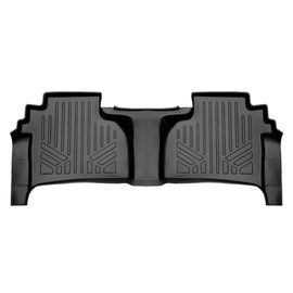 SMARTLINER Custom Fit 2nd Row Floor Liners Compatible With 2019-2023 Chevrolet Silverado 1500 & 2020-2023 Silverado 2500/3500 Double Cab (SB0649)