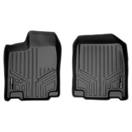SMARTLINER Custom Fit Floor Mats 1st Row Liner Set Black Compatible With 2007-2010 Ford Edge / Lincoln MKX (SA0085)