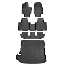 Load image into Gallery viewer, SMARTLINER 3 Row Floor Mats &amp; Cargo Liner Behind 2nd Row Compatible With 2020-2022 Toyota Highlander (SA0500/B0522/C0500/D0500)