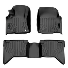 Load image into Gallery viewer, SMARTLINER Custom Fit Floor Mats 2 Row Liner Set Black Compatible With 2015-2018 Hilux REVO (SA0174/B0174)