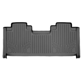 SMARTLINER Custom Fit Floor Mats 2nd Row Liner Grey Compatible With 2015-2022 Ford F-150 SuperCab with 1st Row Bucket Seats (SB2172)