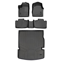 Load image into Gallery viewer, SMARTLINER Floor Mats and Cargo Liner Behind 2nd Row Compatible With 2013-16 Durango with 1st Row Dual Floor Hooks and 2nd Row Bench Seat (SA0127/B0071/D0113)