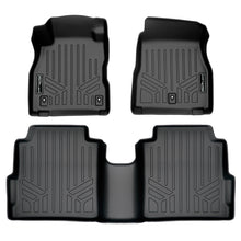 Load image into Gallery viewer, SMARTLINER Custom Fit Floor Mats 2 Row Liner Set Black Compatible With 2018-2023 Nissan Kicks (SA0376/B0376)