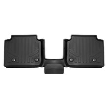 Load image into Gallery viewer, SMARTLINER All Weather Custom Fit Black 2nd Row Floor Mat Liner Set Compatible With 2021-2023 Jeep Grand Cherokee L with 2nd Row Bucket Seats With Center Console (SB0569)