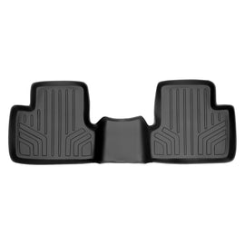 SMARTLINER Custom Fit Floor Mats 2nd Row Liner Black Compatible With 2014-2021 Jeep Cherokee (SB0150)
