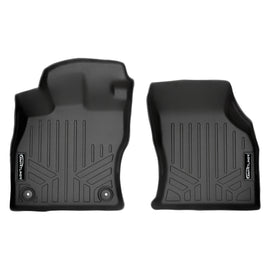 SMARTLINER Custom Fit Floor Mats 1st Row Liner Set Black Compatible With 2019-2024 Volkswagen Jetta (SA0429)
