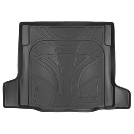 SMARTLINER All Weather Custom Fit Cargo Trunk Liner Floor Mat Black Compatible With 2011-2015 Chevrolet Cruze / 2016 Cruze Limited (SD0111)