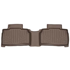 SMARTLINER All Weather Custom Fit 2nd Row Tan Floor Mat Liners Compatible With 2020-2023 Ford Explorer (SB1423)