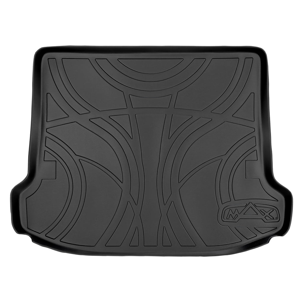 SMARTLINER Custom Fit All Weather Protection Black Cargo Liner behind the 2nd Row Seats Compatible With 2010-2016 Cadillac SRX (SD0087)