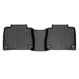 SMARTLINER Custom Fit Floor Mats 2nd Row Liner Black Compatible With 2020-2023 Mercedes-Benz GLE-Class (SB0471)