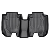 SMARTLINER Custom Fit Floor Mats 2nd Row Liner Black Compatible With 2016-2022 Honda HR-V (SB0193)
