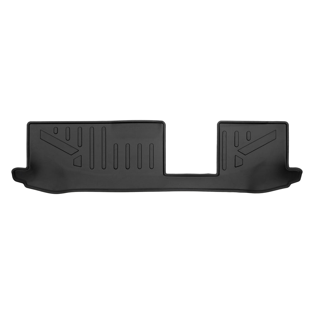 SMARTLINER Custom Fit Floor Mats 3rd Row Liner Black Compatible With 2022-2023 Mitsubishi Outlander (SC0561)