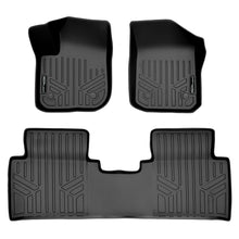 Load image into Gallery viewer, SMARTLINER Custom Fit All Weather Protection Black 2 Row Floor Liners Compatible With 2016-2020 Buick Envision (SA0225/B0225)