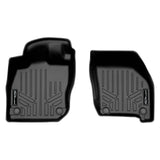 SMARTLINER Custom Fit All Weather Protection Black 1st Row Liners Compatible With 2022-2025 Audi A3 (SA0646)