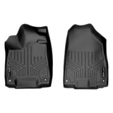 SMARTLINER Custom Fit All Weather Protection Black 1st Row Liners Compatible With 2014-2020 Acura MDX (SA0158)