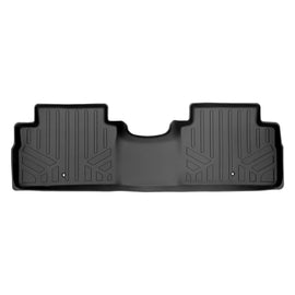 SMARTLINER Custom Fit Floor Mats 2nd Row Liner Black Compatible With 2014-2019 Kia Soul (SB0266)