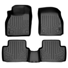 Load image into Gallery viewer, SMARTLINER Custom Fit Floor Mats 2 Row Liner Set Black Compatible With 2013-2016 Chevrolet Malibu (SA0187/B0187)