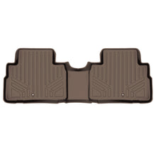 Load image into Gallery viewer, SMARTLINER All Weather Custom Fit Tan 2nd Row Floor Mat Liner Set Compatible With 2020-2023 Kia Telluride with 2nd Row Bench or Bucket Seats With Center Console (SB1417)