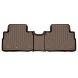 SMARTLINER All Weather Custom Fit Tan 2nd Row Floor Mat Liner Set Compatible With 2020-2023 Kia Telluride with 2nd Row Bench or Bucket Seats With Center Console (SB1417)