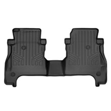 Load image into Gallery viewer, SMARTLINER Custom Fit Floor Mats 2nd Row Black Compatible With 2020-2023 Jeep Gladiator with Lockable Rear Underseat Storage (SB0459)