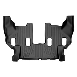 SMARTLINER Custom Fit All Weather Protection Black 3rd Row Full Coverage Liner Compatible With 2019-2024 Infiniti QX80 (SC0242)