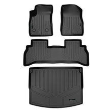 Load image into Gallery viewer, SMARTLINER All Weather Custom Fit Floor Mats &amp; Cargo Liner Behind 2nd Row Upper Deck Set Black Compatible With 2021-2025 Chevrolet Trailblazer (SA0511/B0520/D0520)