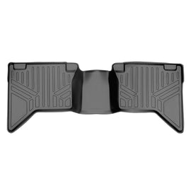 SMARTLINER Custom Fit Floor Mats 2nd Row Liner Grey Compatible With 2015-2018 Hilux REVO (SB2174)