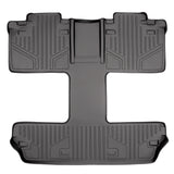 SMARTLINER Custom Fit Floor Mats 2nd and 3rd Row Liner Grey Compatible With 2011-2020 Toyota Sienna 7 Passenger Model Only (SB2128)