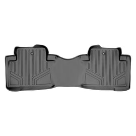 SMARTLINER Custom Fit Floor Mats 2nd Row Liner Grey Compatible With 2009-2015 Honda Pilot (SB2036)