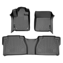 Load image into Gallery viewer, SMARTLINER Custom Fit Floor Mats 2 Row Liner Set Grey Compatible With 2012-2013 Toyota Tundra Double Cab (SA2108/B2041)