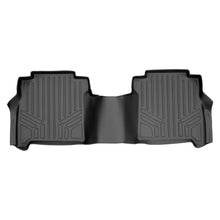 Load image into Gallery viewer, SMARTLINER Floor Mats 2nd Row Liner Black Compatible With 2017-2022 Nissan Titan / 2016-2022 Titan XD Crew Cab with 1st Row Bucket Seats (SB0216)