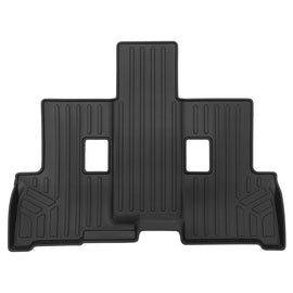 SMARTLINER Custom Fit All Weather Protection Black 3rd Row Liner Compatible With 2023-2024 Toyota Sequoia (SC0708)