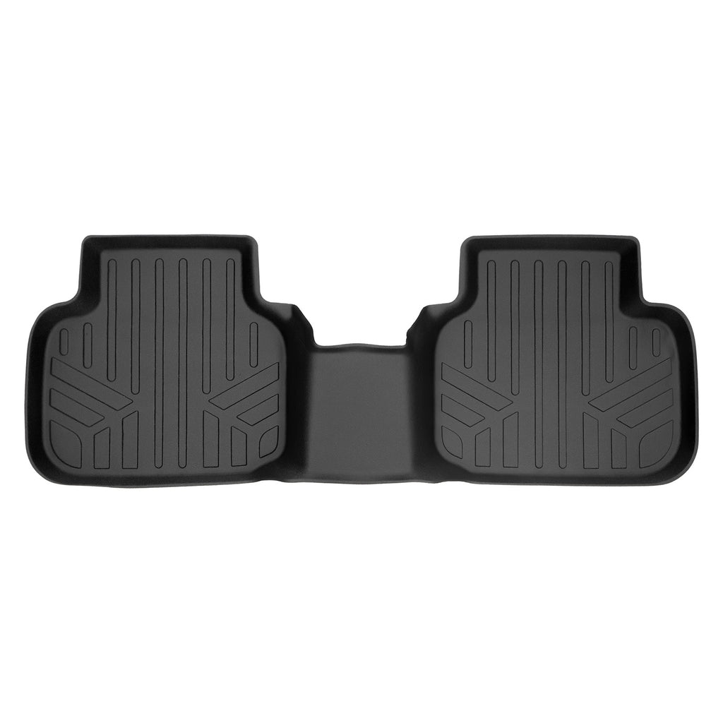 SMARTLINER Custom Fit All Weather Protection Black 2nd Row Liner Compatible With 2010-2020 Dodge Journey (SB0198)