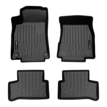 Load image into Gallery viewer, SMARTLINER All Weather Custom Fit 2 Row Black Floor Mat Liner Set Compatible With 2021 Mercedes-Benz GLA-Class (SA0533/B0533)