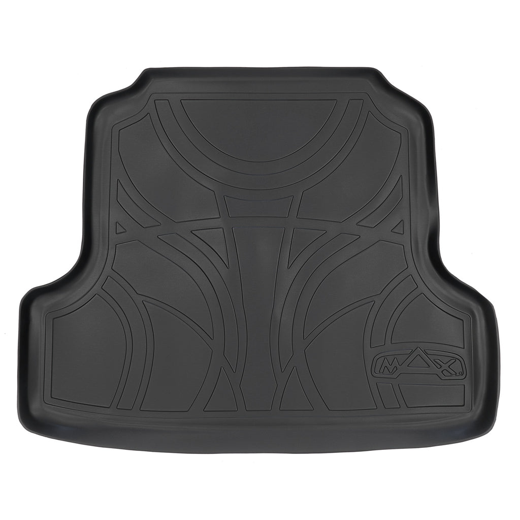 SMARTLINER Custom Fit All Weather Protection Black Cargo Liner behind the 2nd Row Seats Compatible With 2013-2018 Nissan Altima (SD0125)