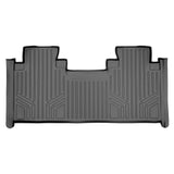 SMARTLINER Custom Fit Floor Mats 2nd Row Liner Grey Compatible With 2015-2022 Ford F-150 SuperCab with 1st Row Bench Seat (SB2199)
