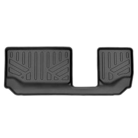 SMARTLINER Floor Mats 3rd Row Liner Black Compatible With 2018-2021 Volkswagen Tiguan with 3rd Row Seat - 7 Passenger Model Only (SC0431)