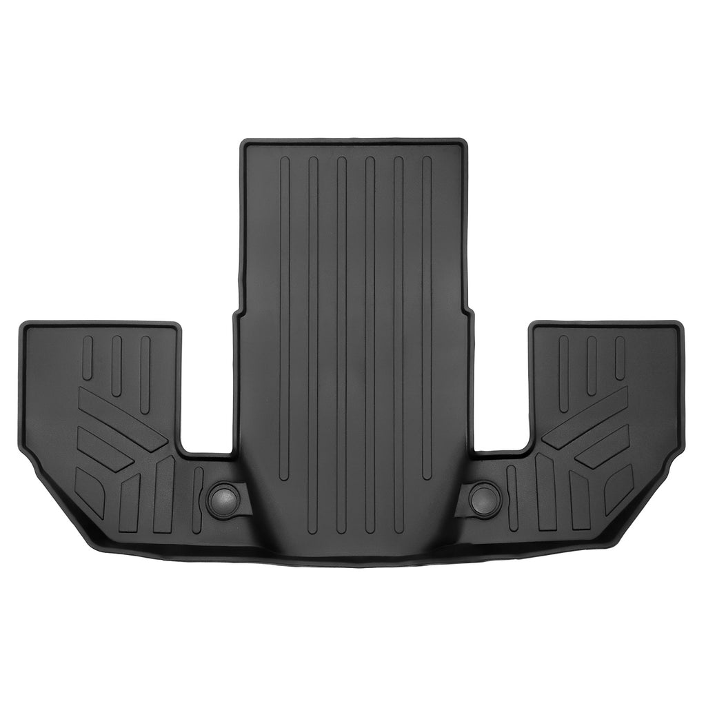 SMARTLINER Custom Fit Floor Mats 3rd Row Liner Black Compatible With 2020-2023 Volvo XC90 (SC0633)