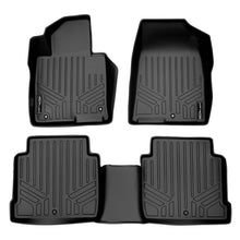 Load image into Gallery viewer, SMARTLINER Custom Fit Floor Mats 2 Row Liner Set Black Compatible With 2015-2019 Hyundai Sonata / 2016-2020 Kia Optima (SA0218/B0218)