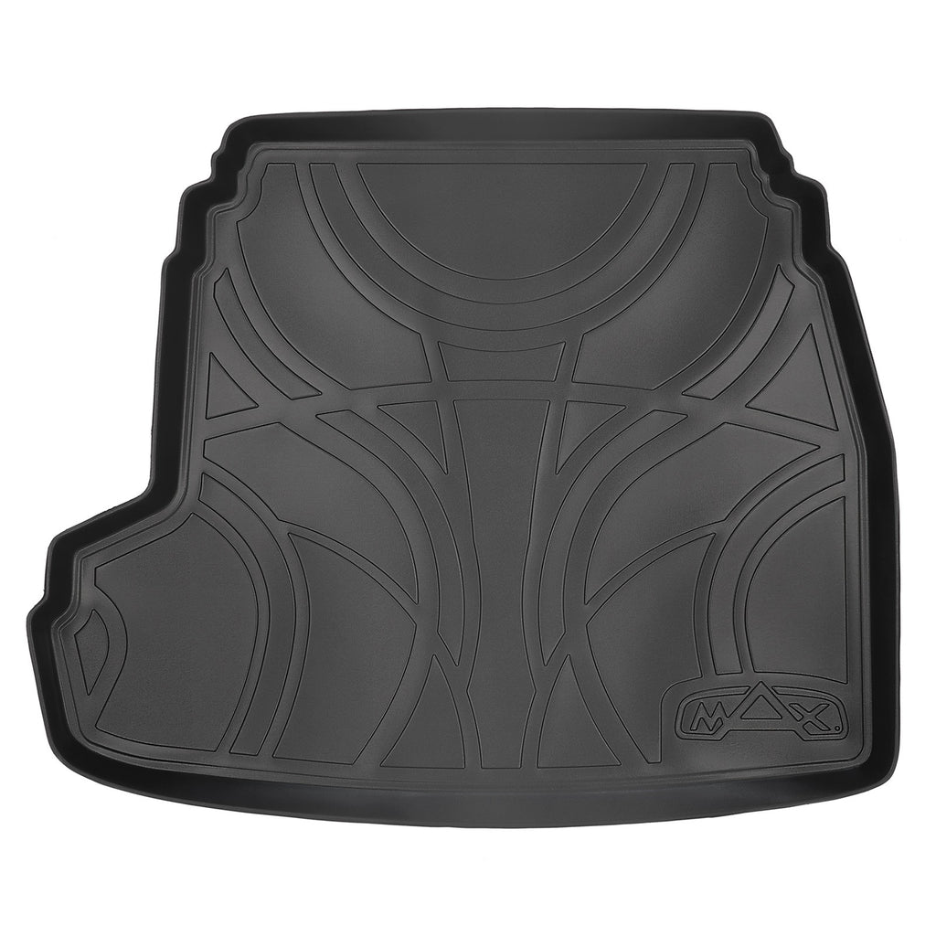 SMARTLINER All Weather Custom Fit Cargo Trunk Liner Floor Mat Black Compatible With 2011-2014 Hyundai Sonata Non-Hybrid (SD0142)