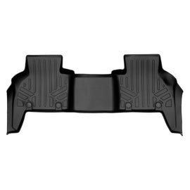 SMARTLINER All Weather Custom Fit 2nd Row Floor Mat Liner Set Compatible With 2023-2024 Land Rover Defender 130 (SB0629-R)