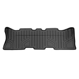 SMARTLINER Custom Fit Floor Mats 3rd Row Liner Black Compatible With 2013-2018 Hyundai Santa Fe with 3rd Row Seat / 2019 Santa Fe XL (SC0114)