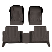 Load image into Gallery viewer, SMARTLINER Custom Fit Floor Mats 2 Row Liner Set Cocoa Compatible With 2015-2022 Chevy Colorado Crew Cab / GMC Canyon Crew Cab (SA3164/B3164)