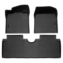 Load image into Gallery viewer, SMARTLINER Custom Fit All Weather Protection Black 2 Row Floor Liners Compatible With 2023-2025 Hyundai Ioniq 6 (SA0697/B0697)
